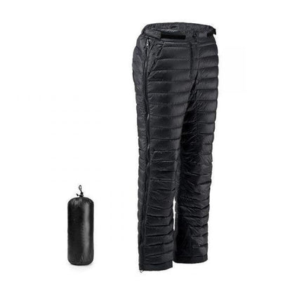 Insulated Pants with Full Length Side Zippers and Water Resistant Lower Legs