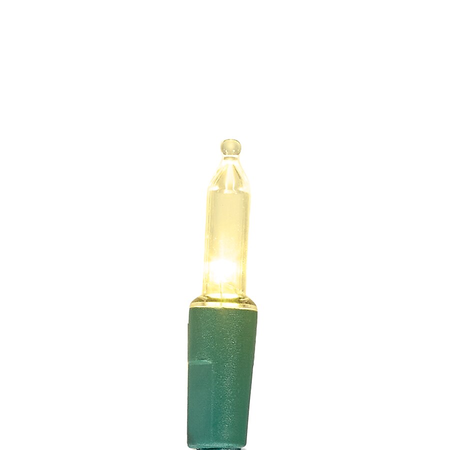 Twinkling LED Light Strand with 100 Sparkle Bulbs in Two Colors for Trees and Wreaths