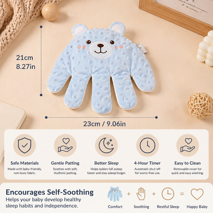 Animal Shaped Patting Comfort Toy for Nursery and Travel in Three Designs