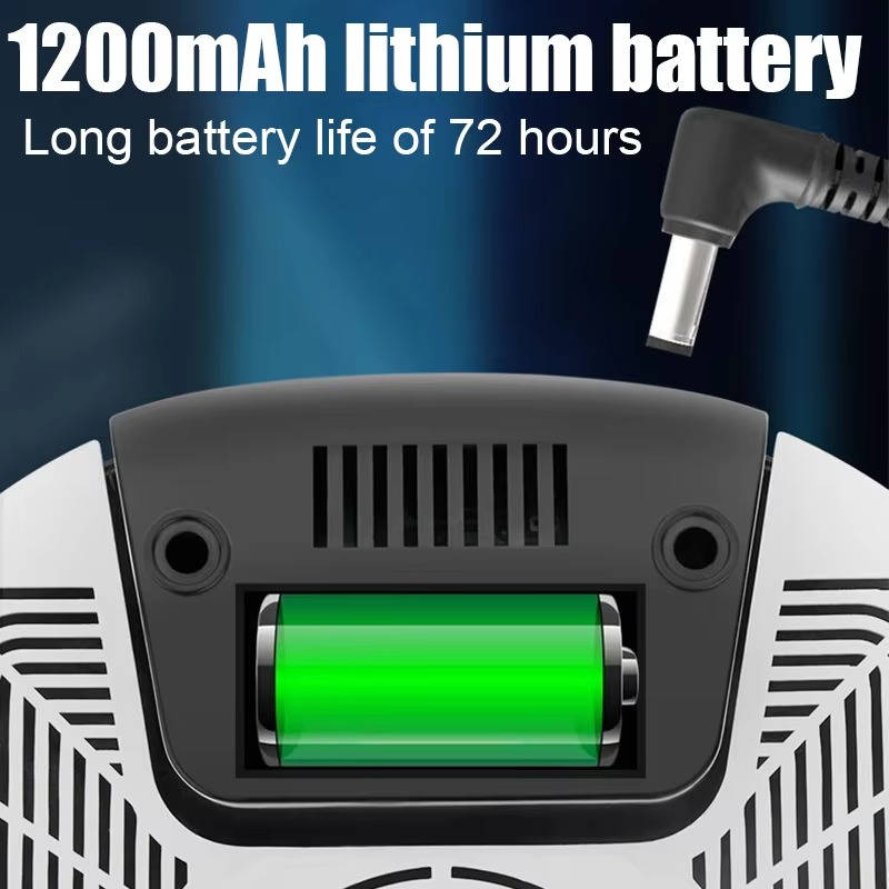 Fly Trap with Rotating Arm and USB Rechargeable Battery, 5 Bait Stations