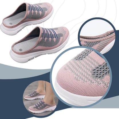 Easy Slip-On Comfort Flat Mules - Ozerty