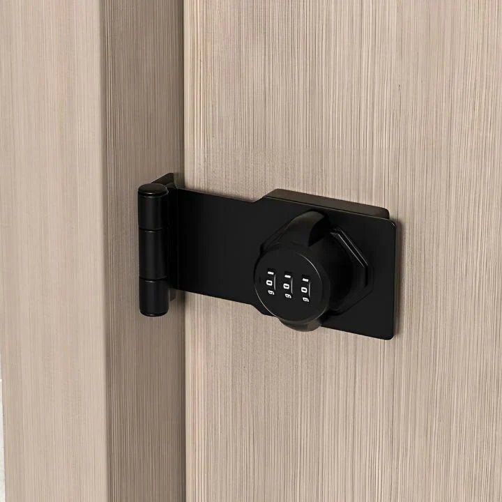 Keyless Combination Lock for Doors with a Customizable Code and DIY Installation