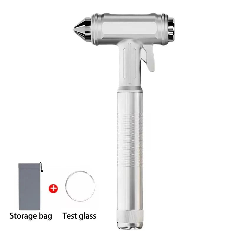 Metal Car Emergency Tool with Window Breaker and Seatbelt Cutter