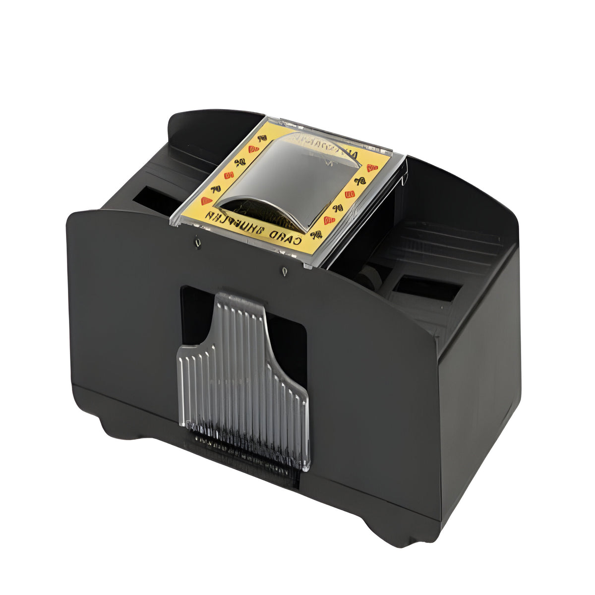 Automatic Playing Card Shuffler with 2, 4, and 6 Deck Capacity Models