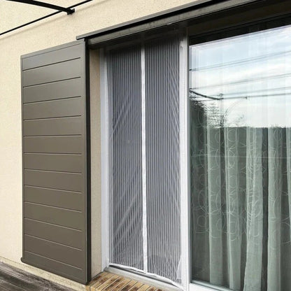 Magnetic Door Net with Mesh and Adhesive Mounting