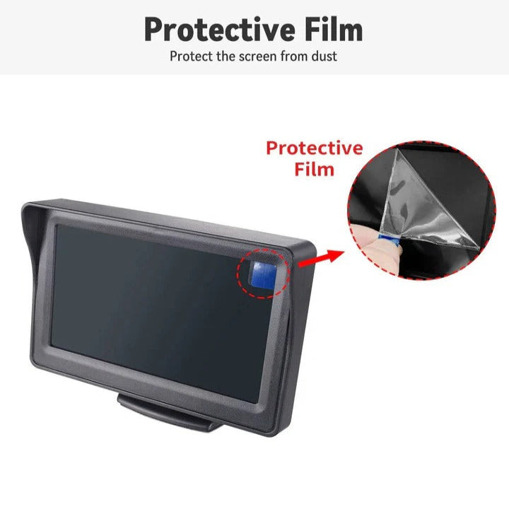 Wireless Vehicle Backup Camera and Rear View Monitor System