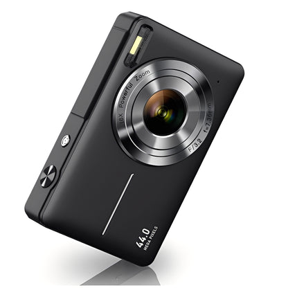 Portable Retro Inspired Digital Camera with Built-In Screen