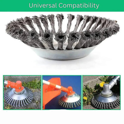 Hardened Steel Weed Trimmer Cutting Head for Clean and Precise Lawn Edging