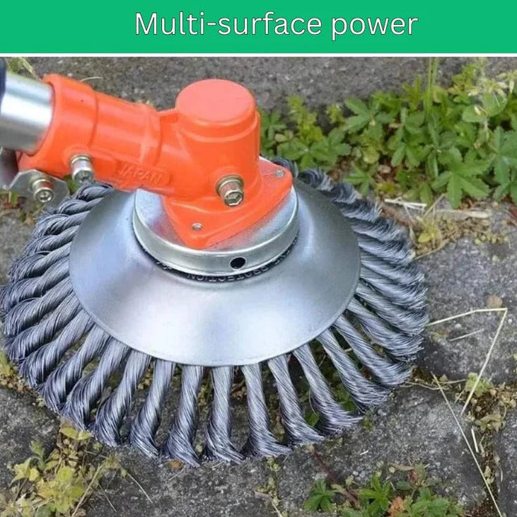 Hardened Steel Weed Trimmer Cutting Head for Clean and Precise Lawn Edging