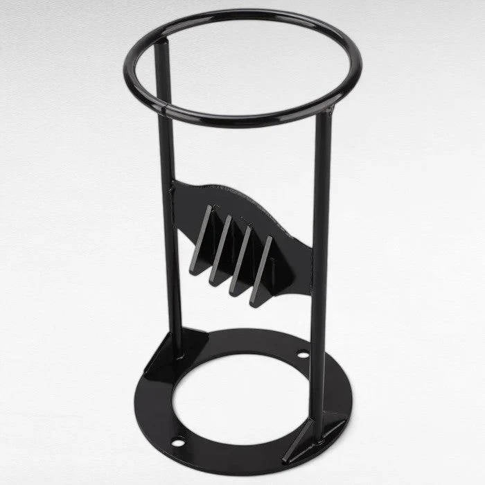 Manual Cast Iron Firewood Splitter with Wedge Head and Reinforced Base