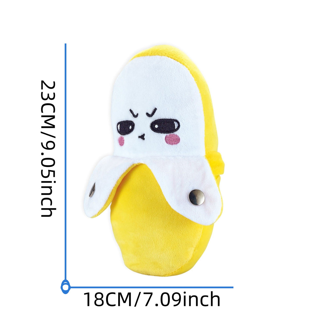Squeezable Banana Plush That Responds to Touch with Playful Sounds for Kids and Family Fun