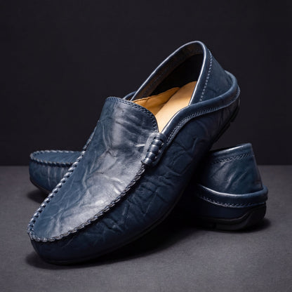 Round Toe Flats with Cushioned Footbed and Grip Sole, Slip On Design