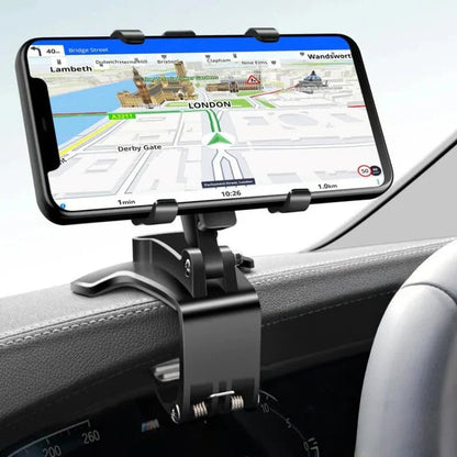 Dashboard Phone Mount with 360 Rotation and Anti Slip Grip Pads
