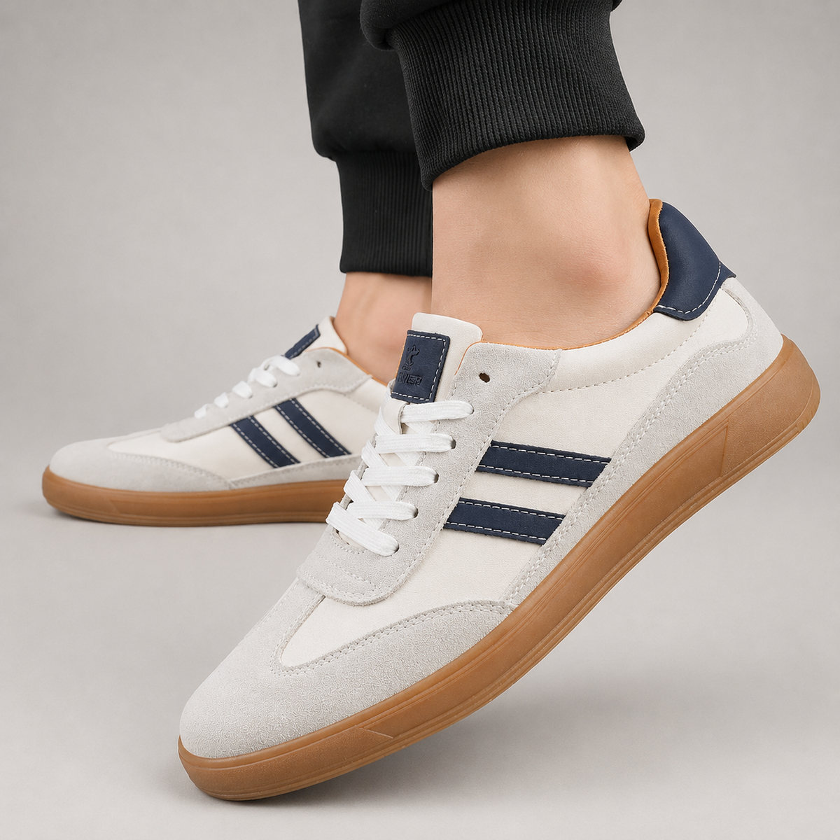 Flats with Cushioned Footbed and Grip Sole